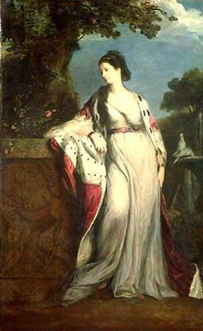 Portrait of Elizabeth Gunning, Duchess of Hamilton and Duchess of Argyll was a celebrated Irish belle and society hostess.